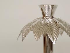 Swanky Italian 1970s Palm Tree Table Lamp