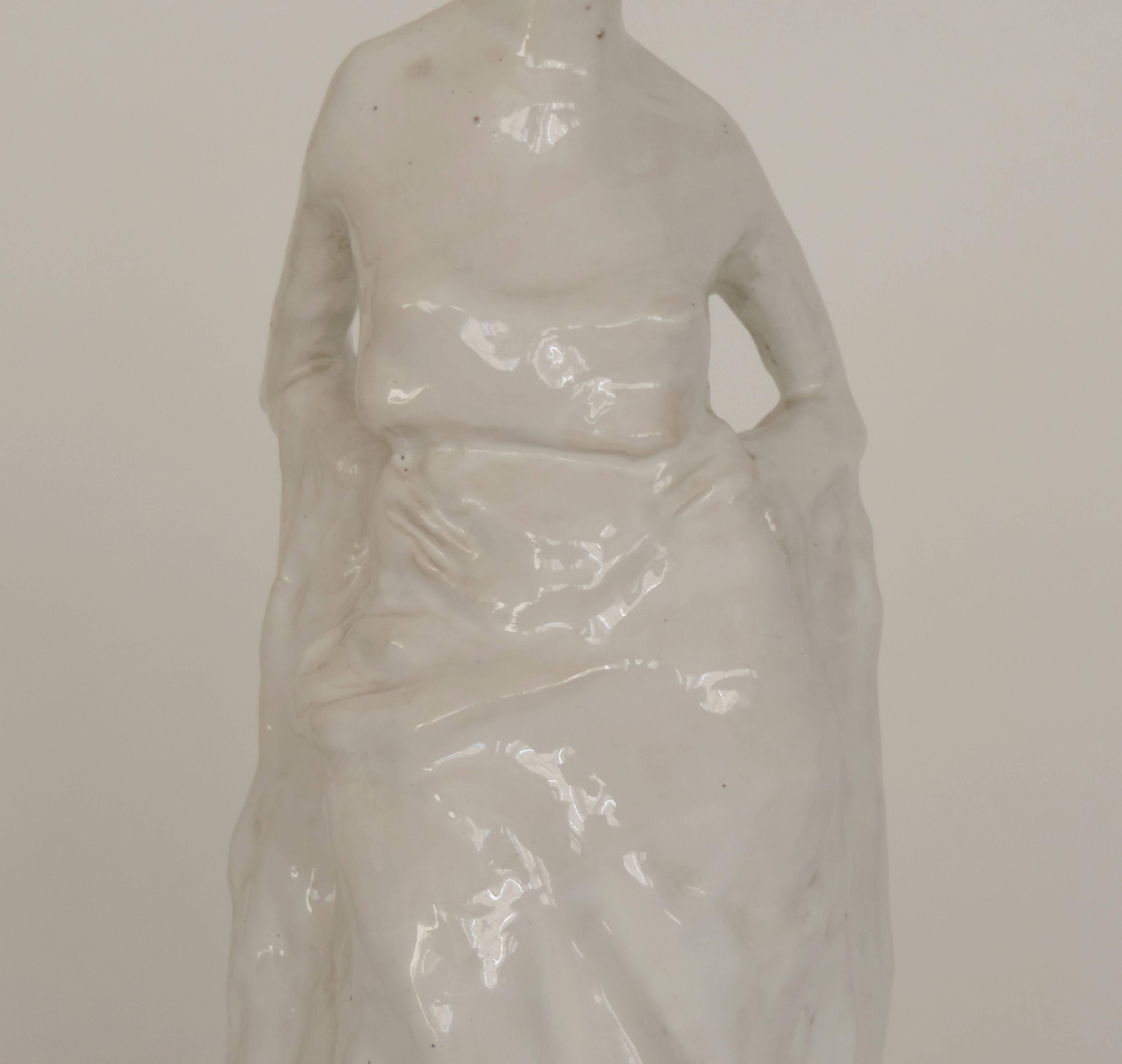 Early 20th Century Enrico Mazzolani Female Figure, Italy, 1930s For Sale
