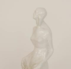 Monumental Enrico Mazzolani Ceramic Female figure, Italy, 1930s