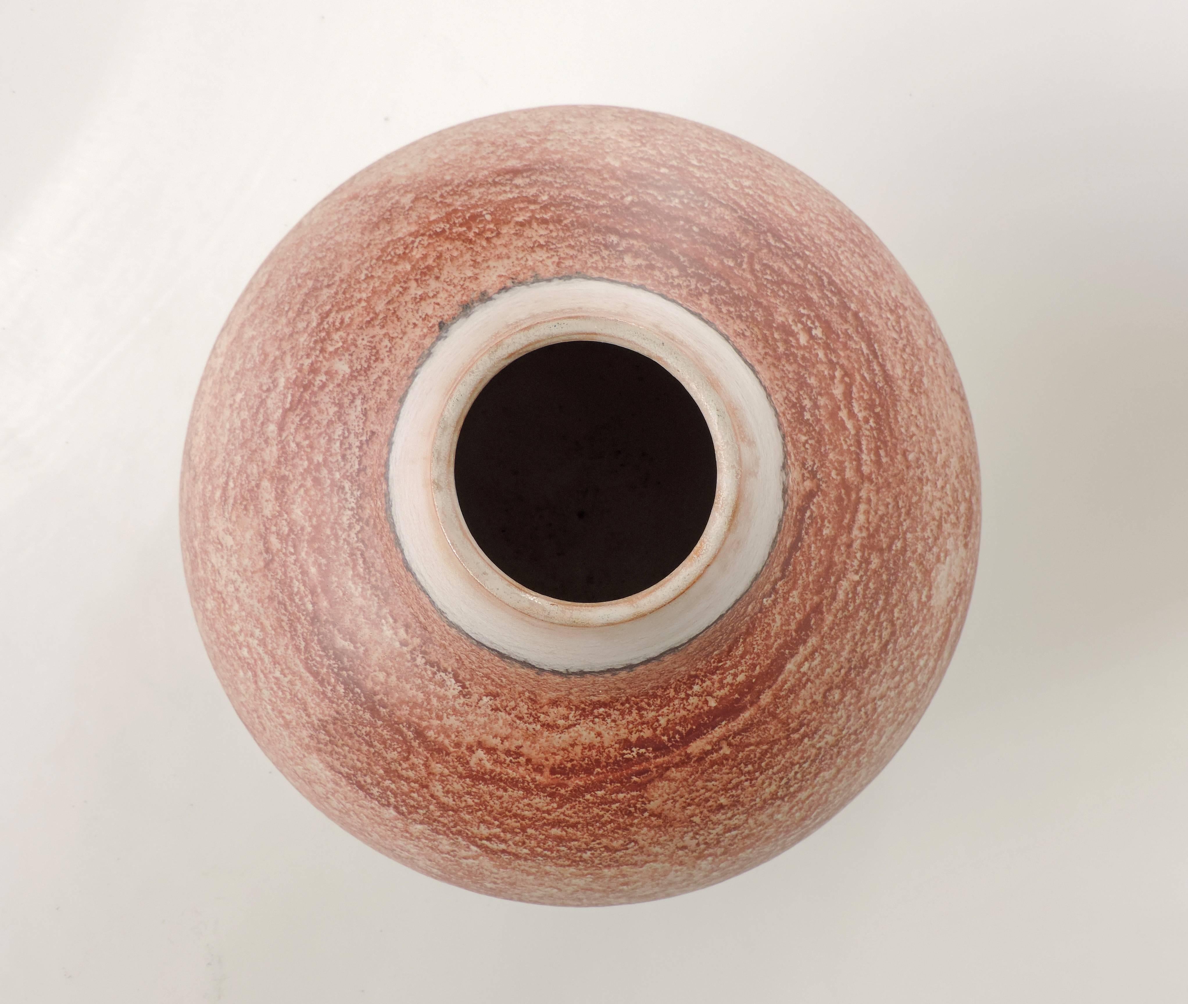 Italian Splendid Marcello Fantoni Ceramic Vase