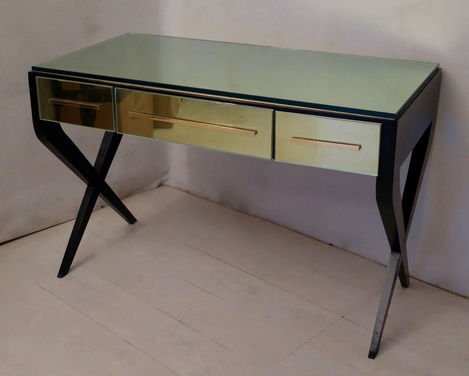 Mid-Century Modern Writing Table by Gio Ponti, Italy, 1950