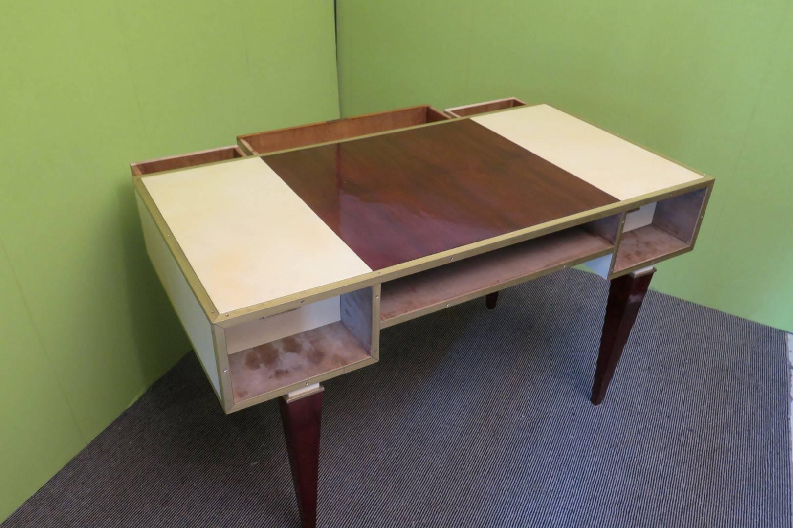 Amazing Italian Writing Desk, 1940s 1