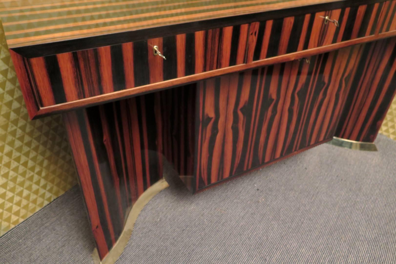 French Very Particular Sideboard, 1950s 1
