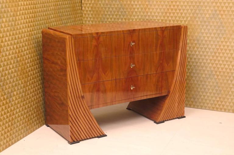 Lovely Art Deco Chest of Drawers at 1stDibs