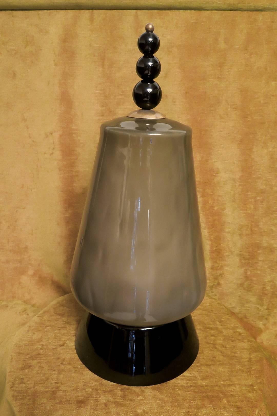 Mid-20th Century Table Lamp of Murano