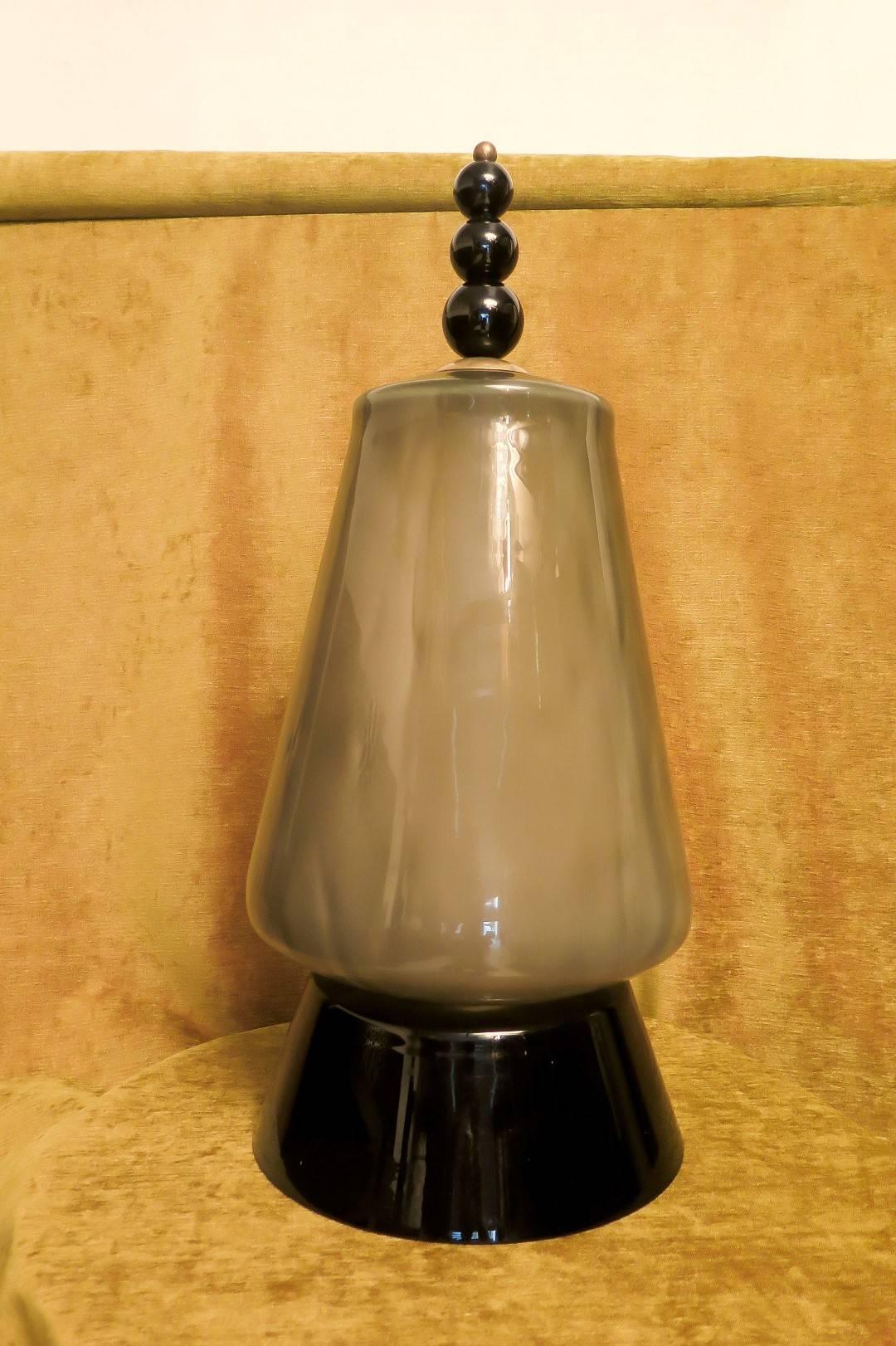 Art Glass Table Lamp of Murano