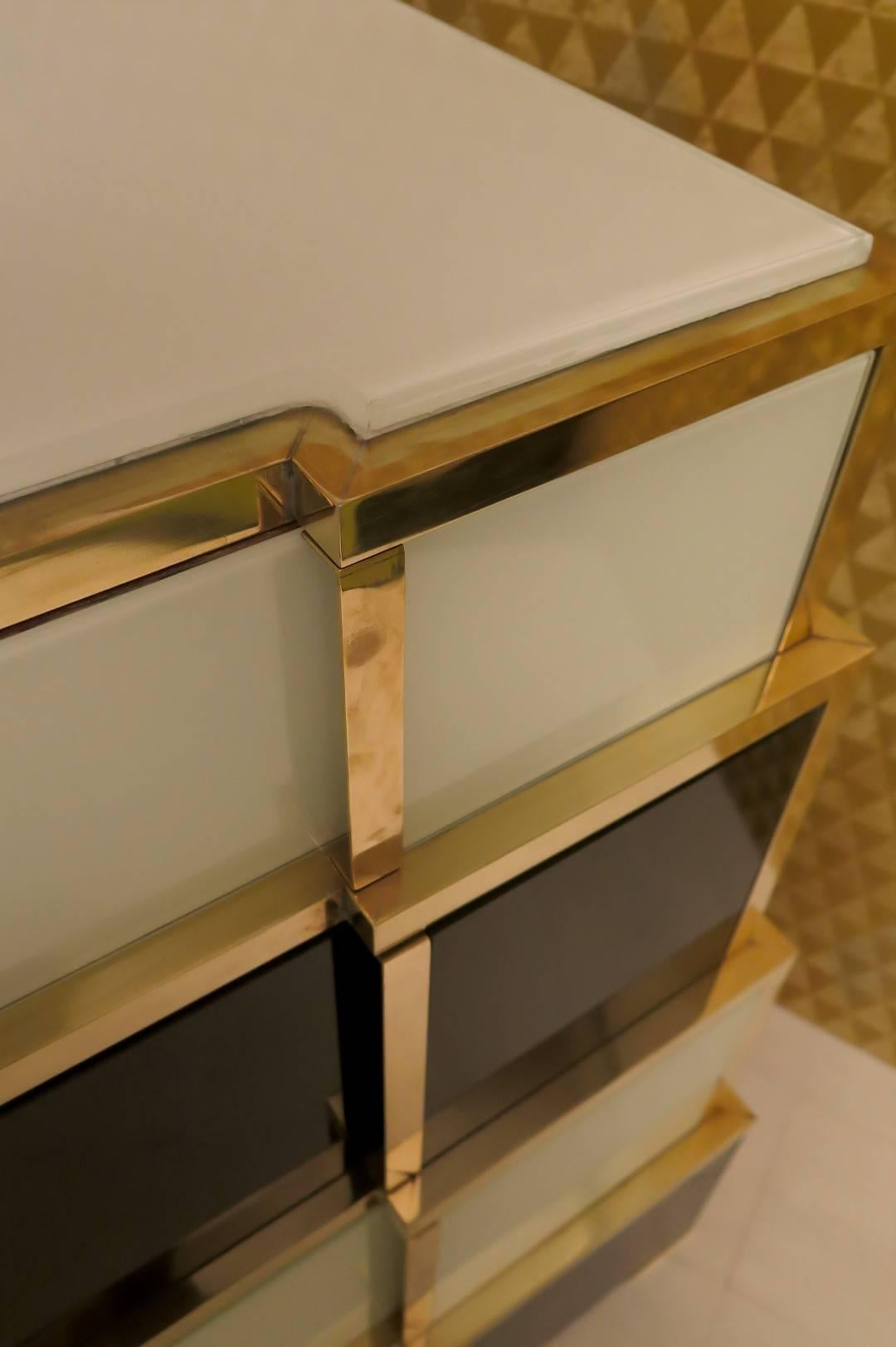 Brass Dazzling and Radiant Splendor to Marseg Commode for L'atelier Hannauroma