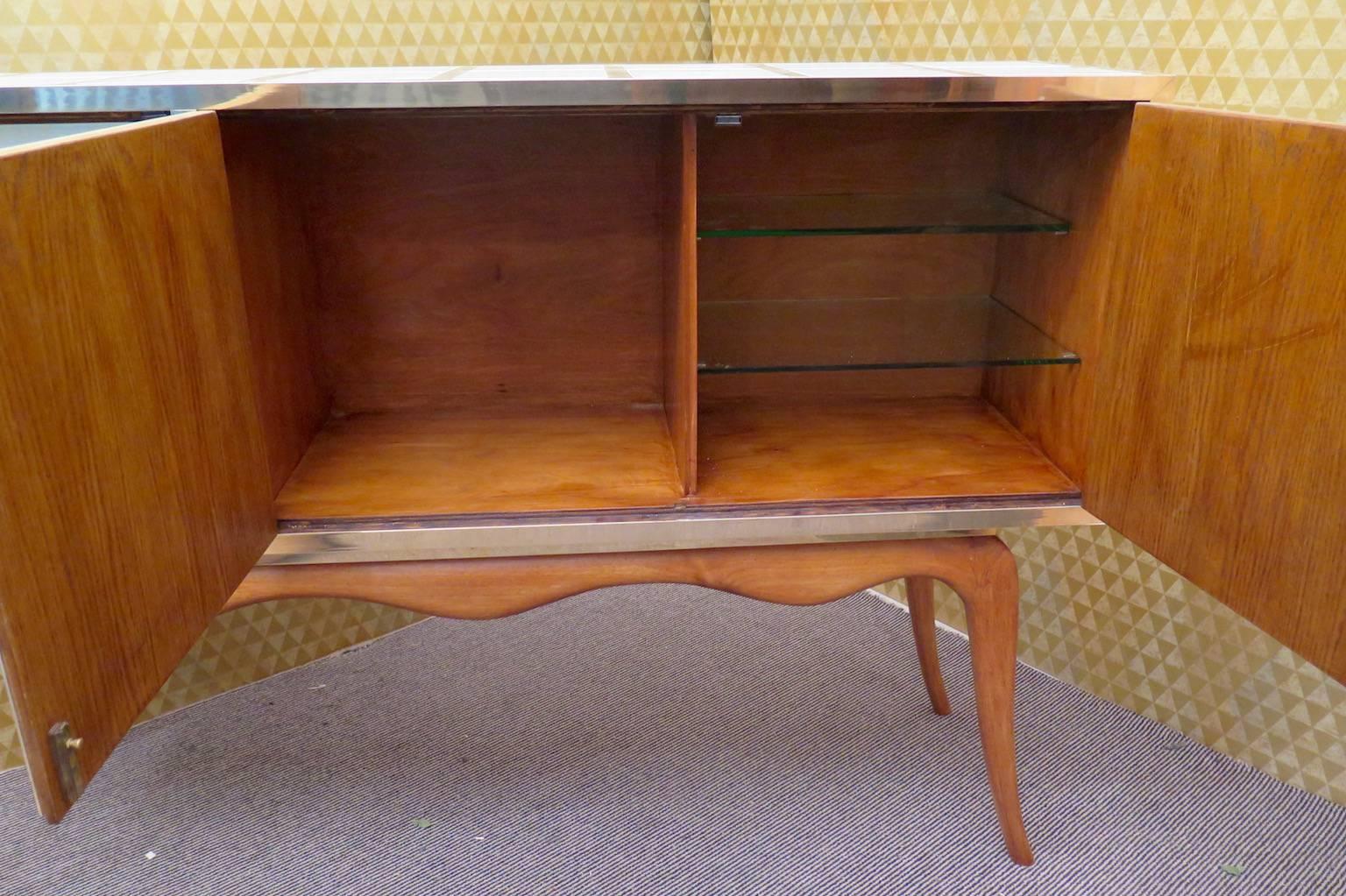 Venetian Sideboard, Italy 1950s In Excellent Condition In Rome, IT