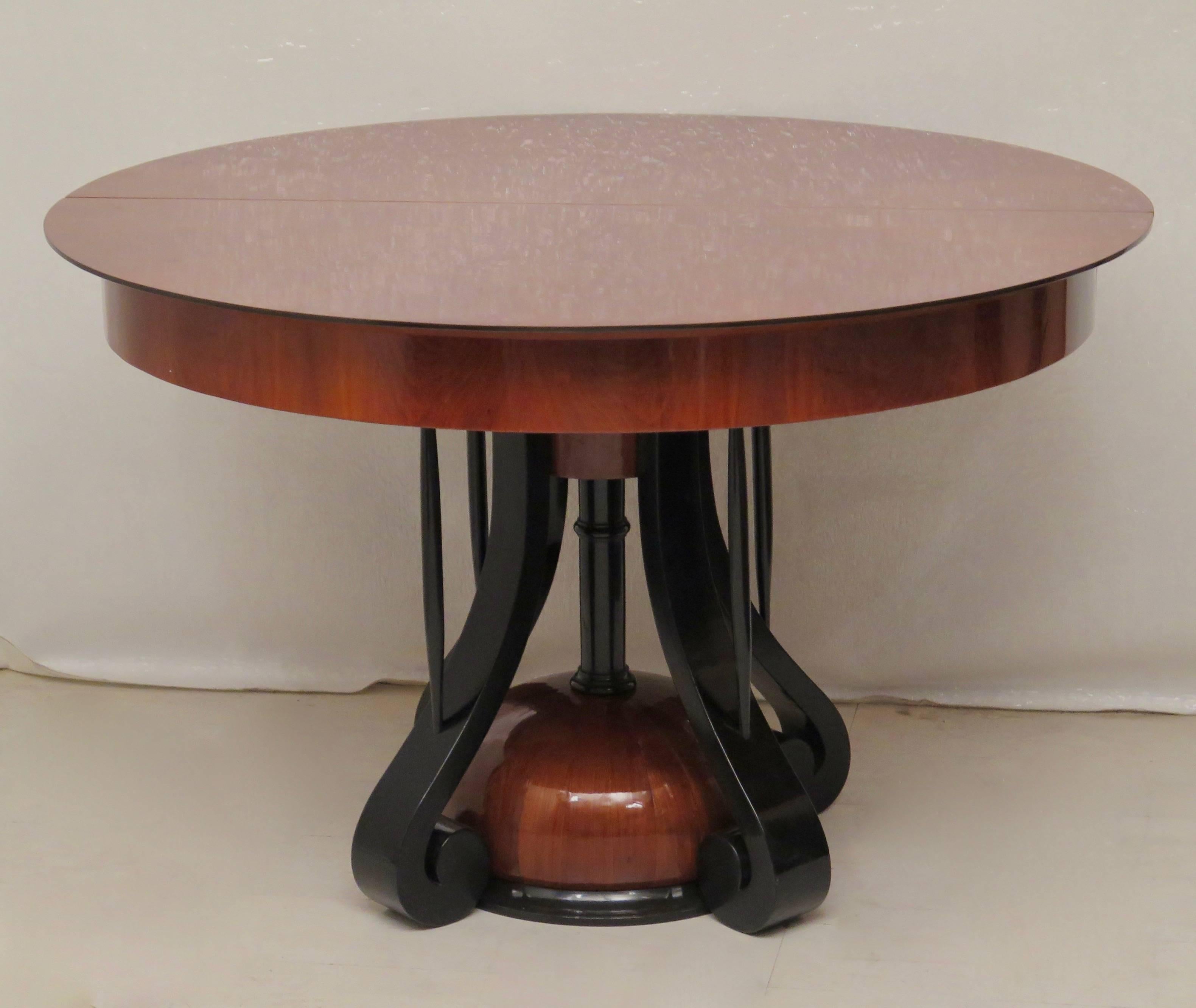 1820 Biedermeier Cherry Wood Austrian Extendable Table 5