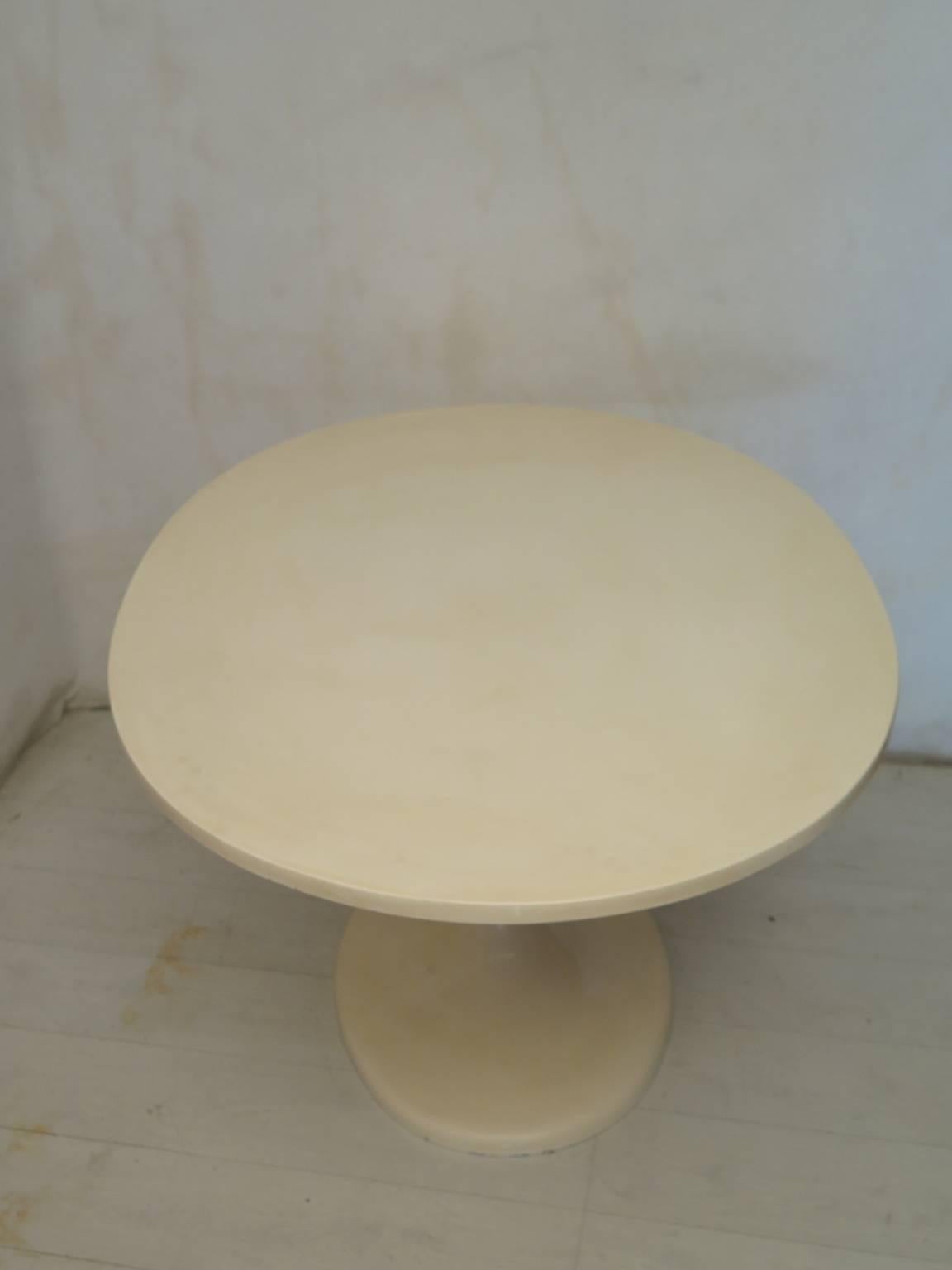 Late 20th Century Tulip Oval Table, 1970 For Sale