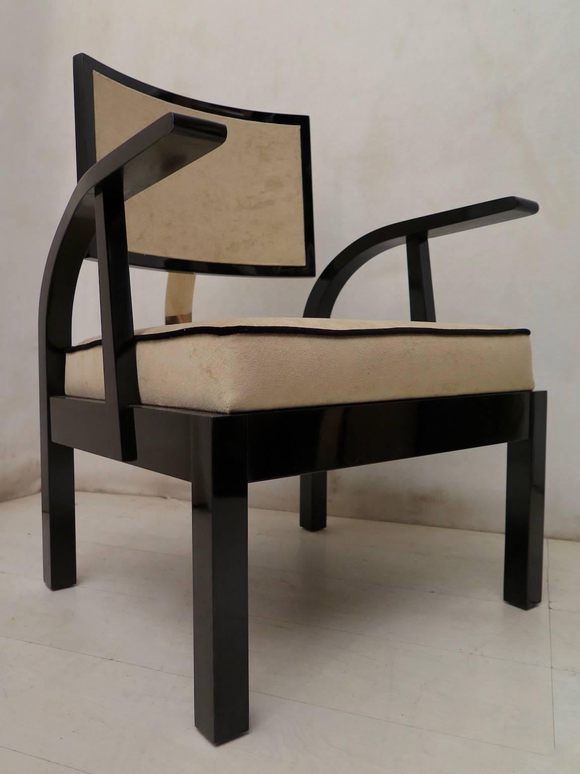 Two Armchairs by Lajos Kozma, Ungheria, 1940s 2