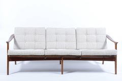 Mid-Century Italian Three Seats Sofa