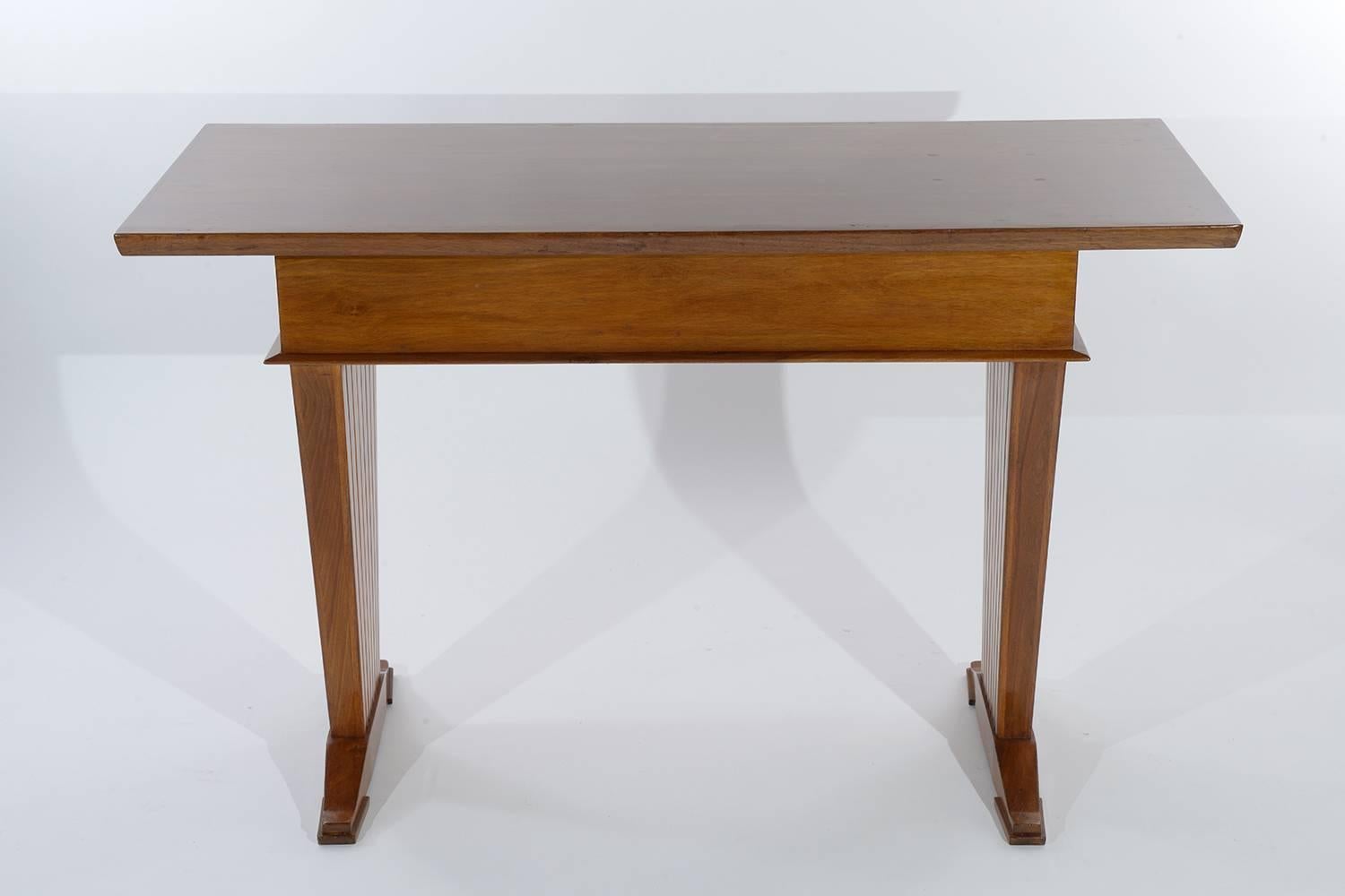 Italian Console Table or Writing Desk by Arch. Giovanni Michelucci 1