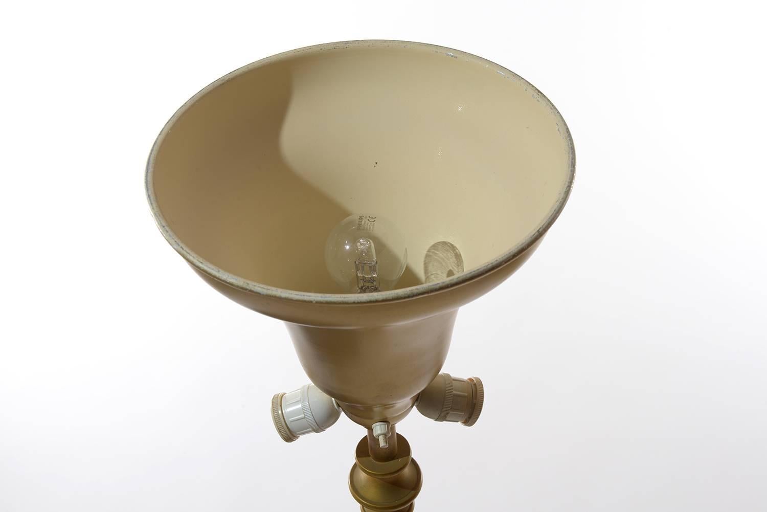 Seguso Murano Glass 1950s Italian Standing Lamp 1