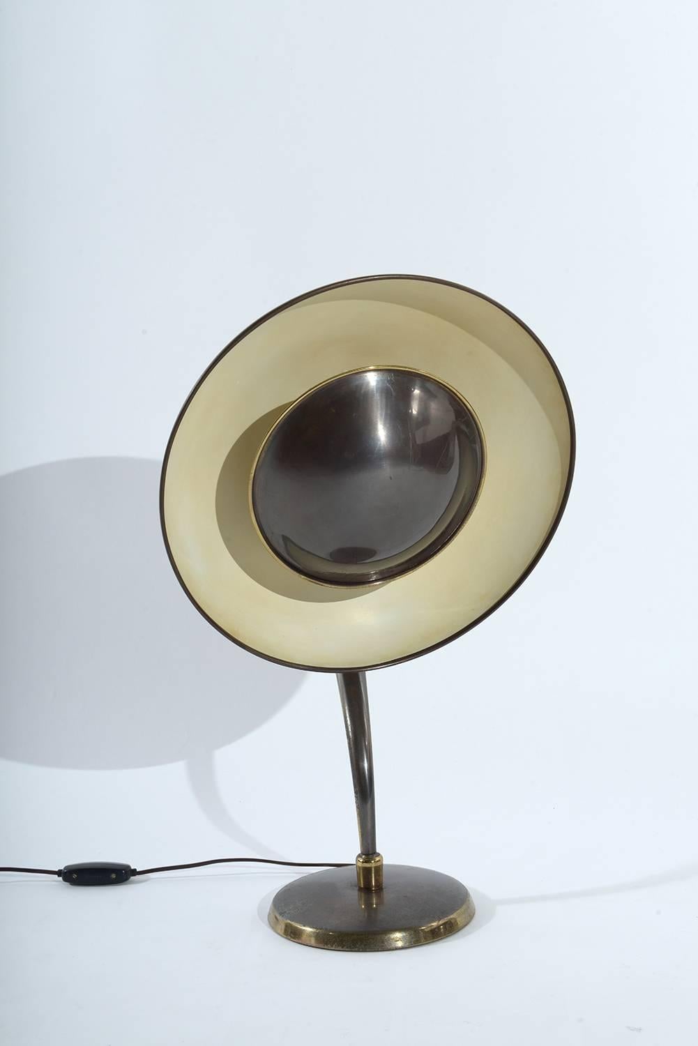 Italian 1940s Adjustable Table Lamp 1