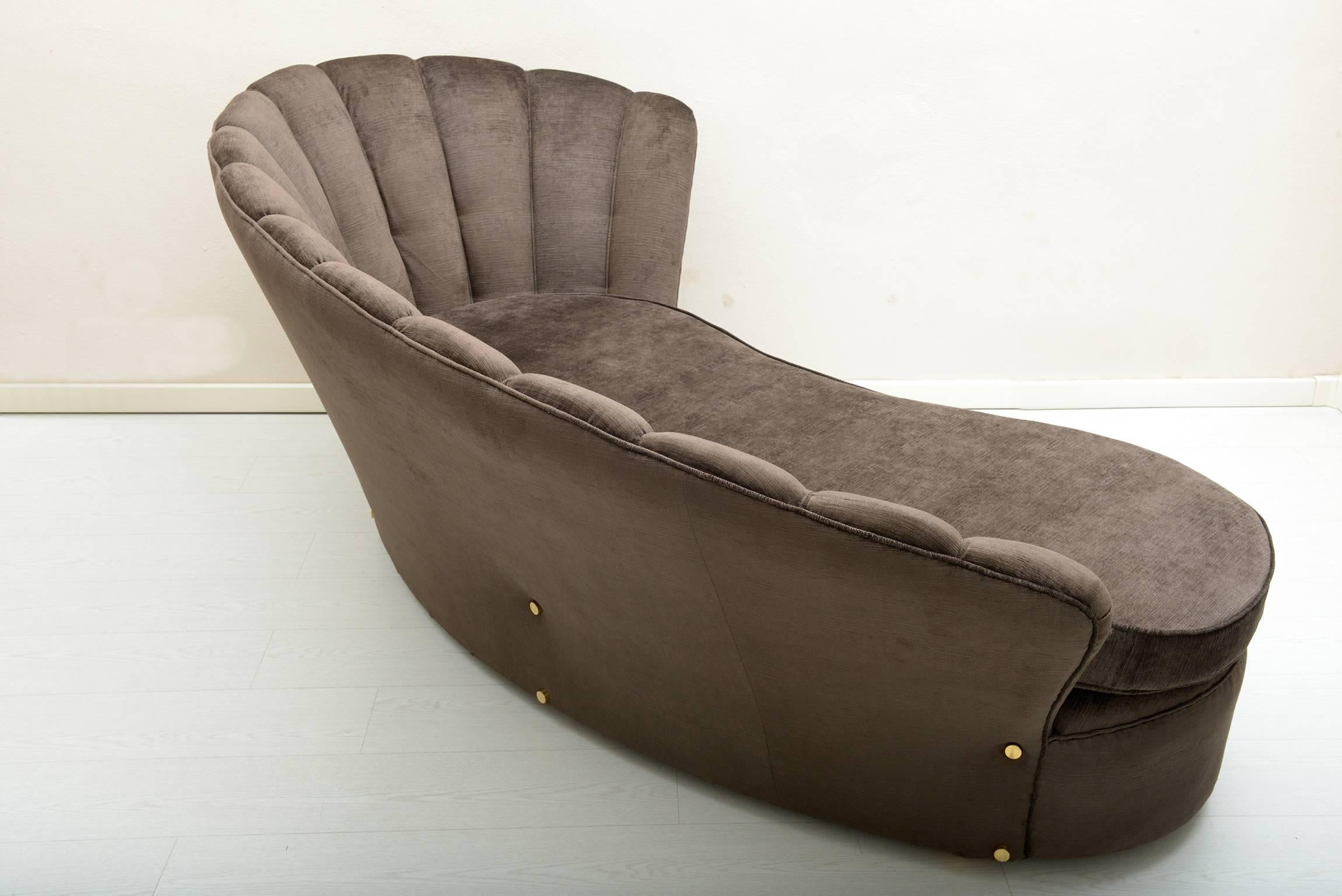 Late 20th Century Important Curved Sofa by Arch Marzio, Cecchi Firenze, 1970