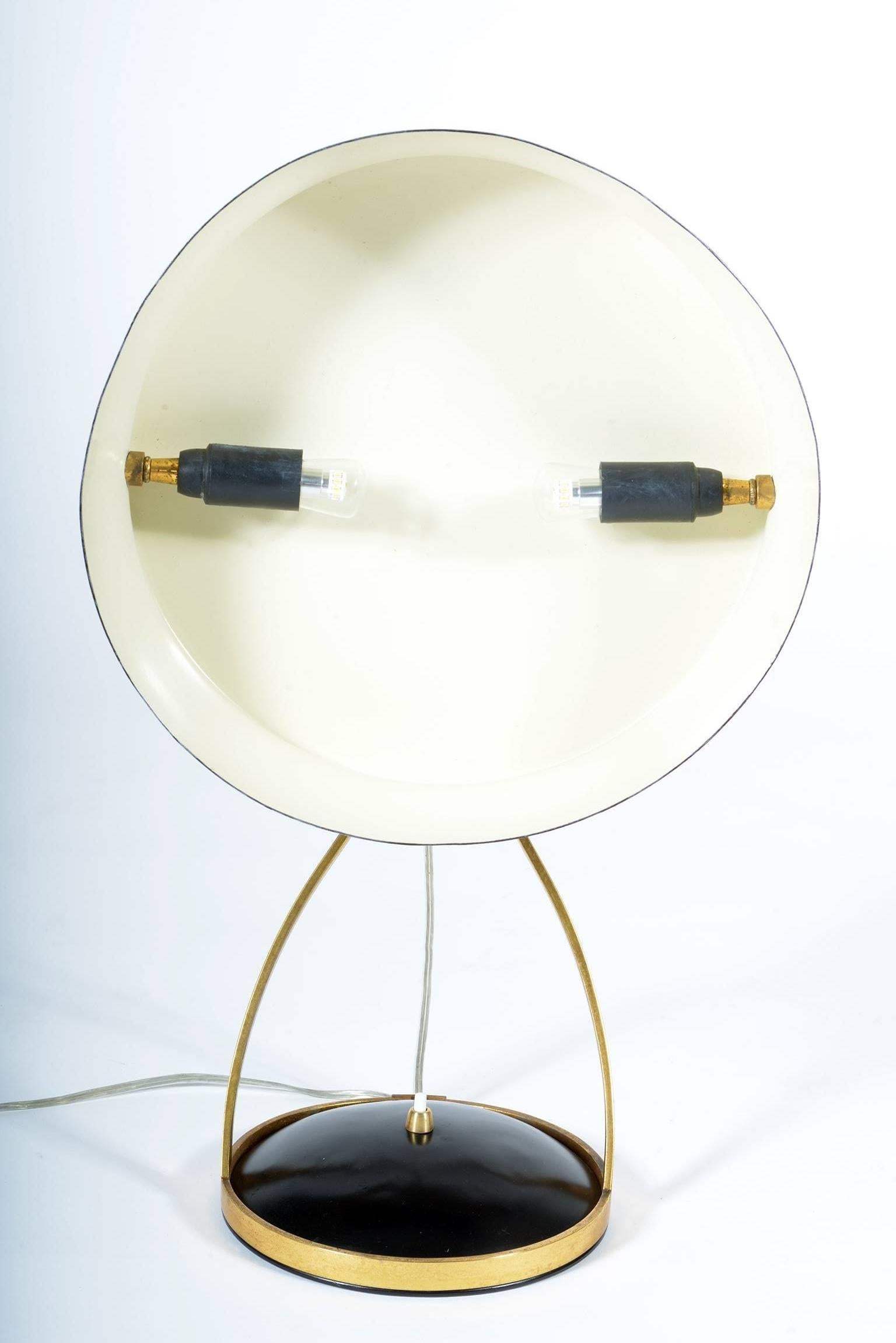 Mid-20th Century Adjustable Table Lamp Called Commander by Chiarini Milano 4