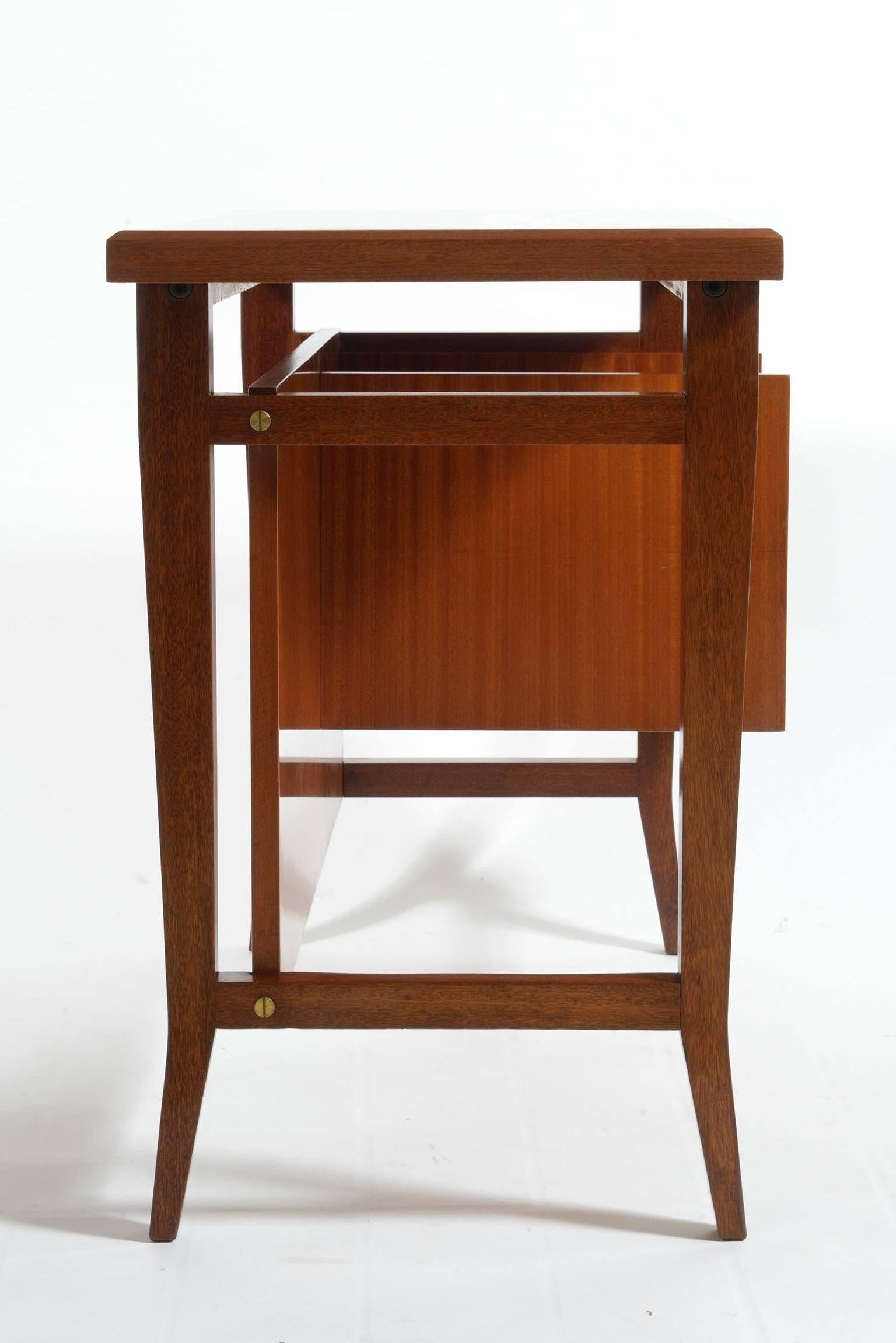  Gio Ponti writing desk for Schirolli Italian Mid-Century 1960 1