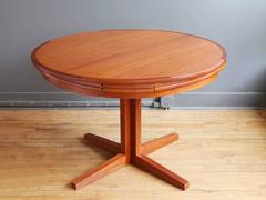 Expandable Danish Teak "Lotus" Dining Table by Dyrlund