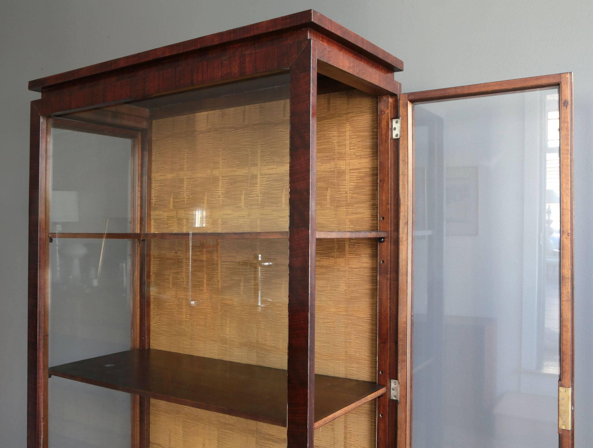 Hungarian Art Deco Display Cabinet by Károly Lingel For Sale