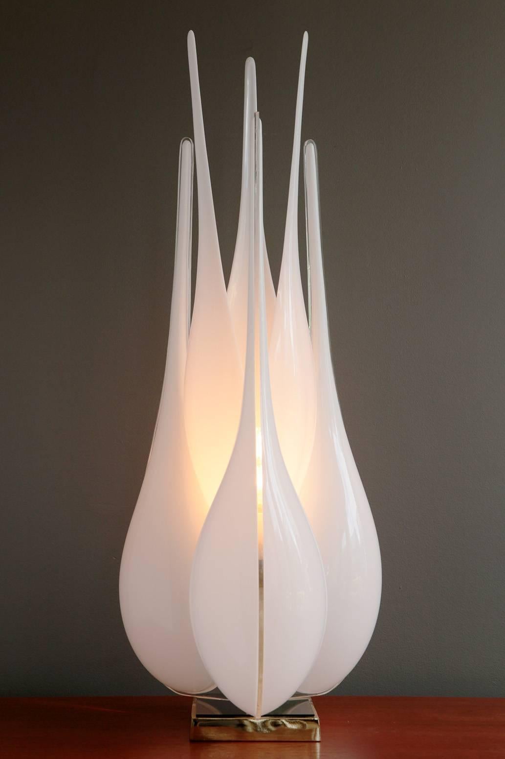 Canadian Rougier Tulip Form Table Lamp