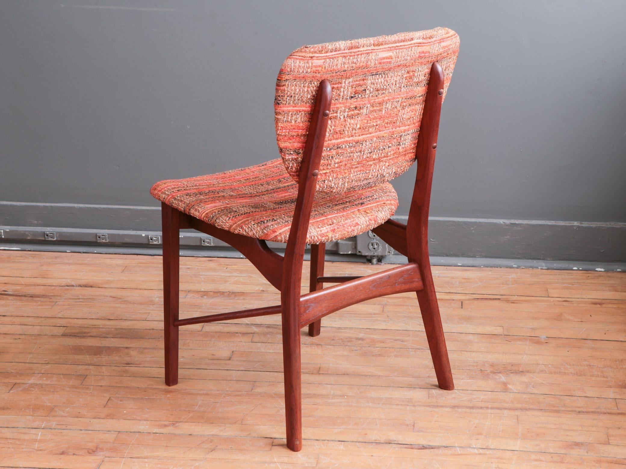 Set of Six Teak Dining Chairs by Niels Vodder In Good Condition In Cambridge, MA
