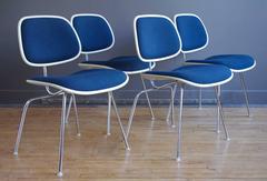 Set of Four EC-127 Dining Chairs by Charles & Ray Eames for Herman Miller