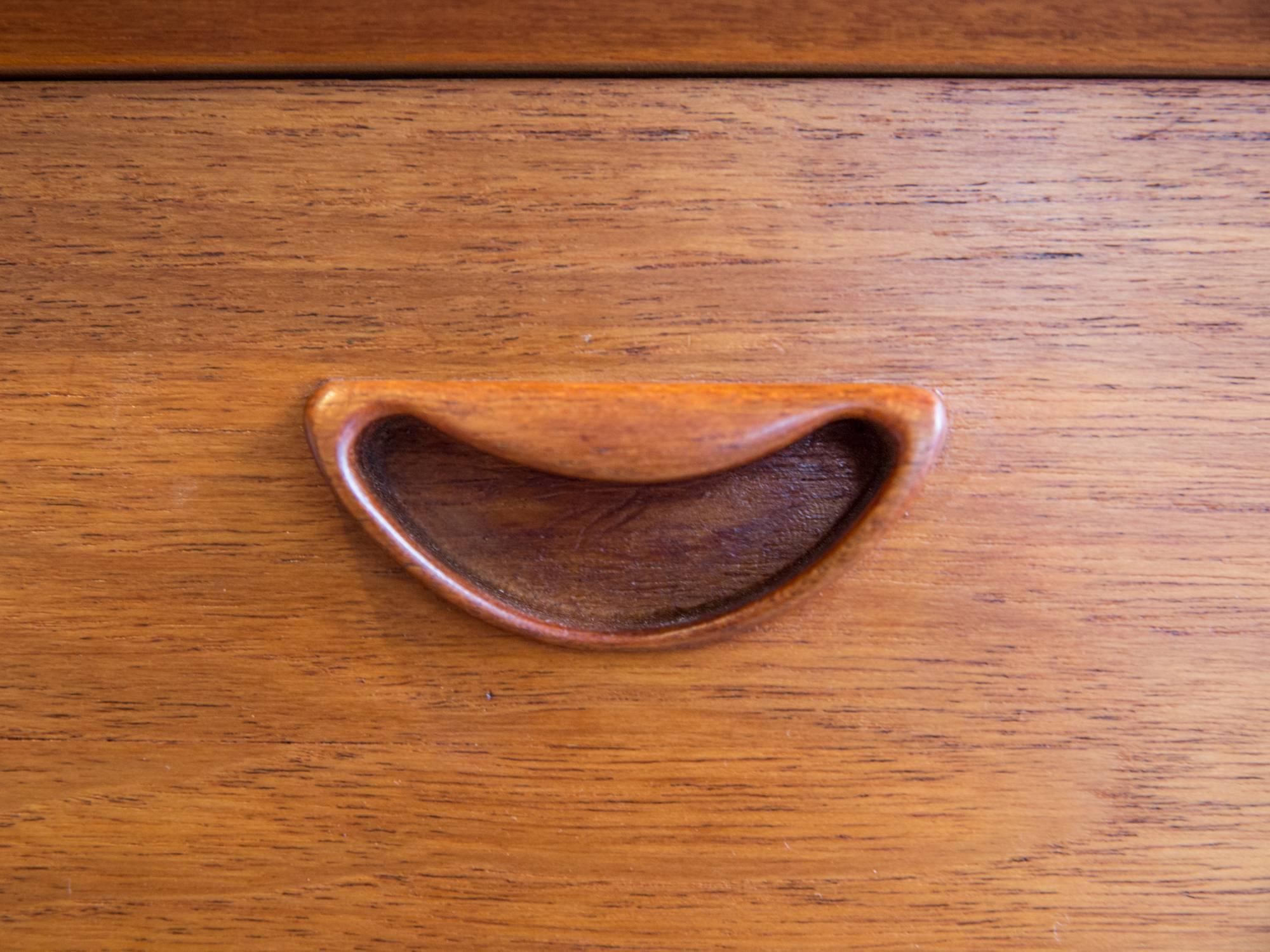 Teak Secretary Desk by Peter Hvidt & Orla Mølgaard Nielsen 1