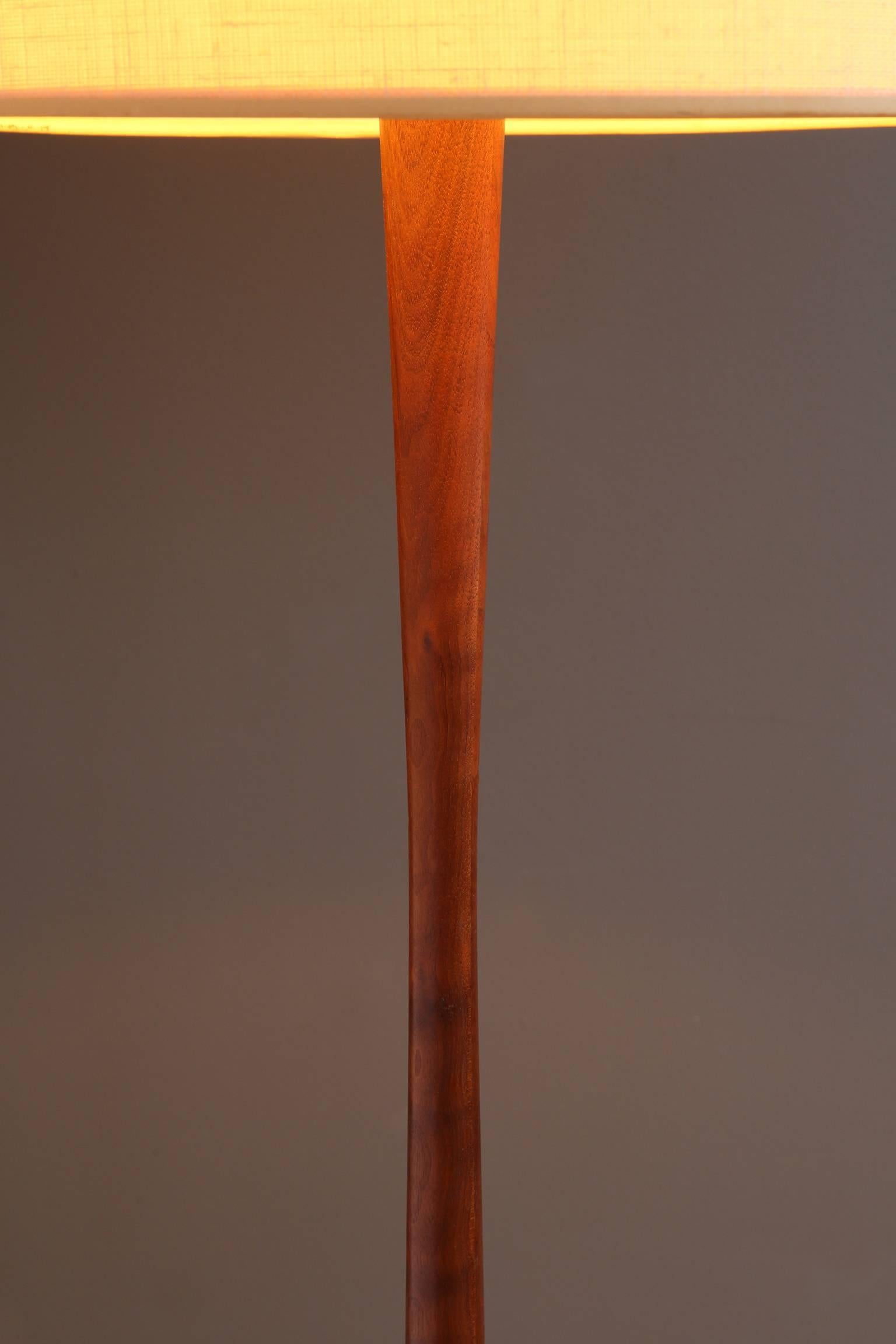 Mid-20th Century Teak Floor Lamp by Laurel Lamp Co.