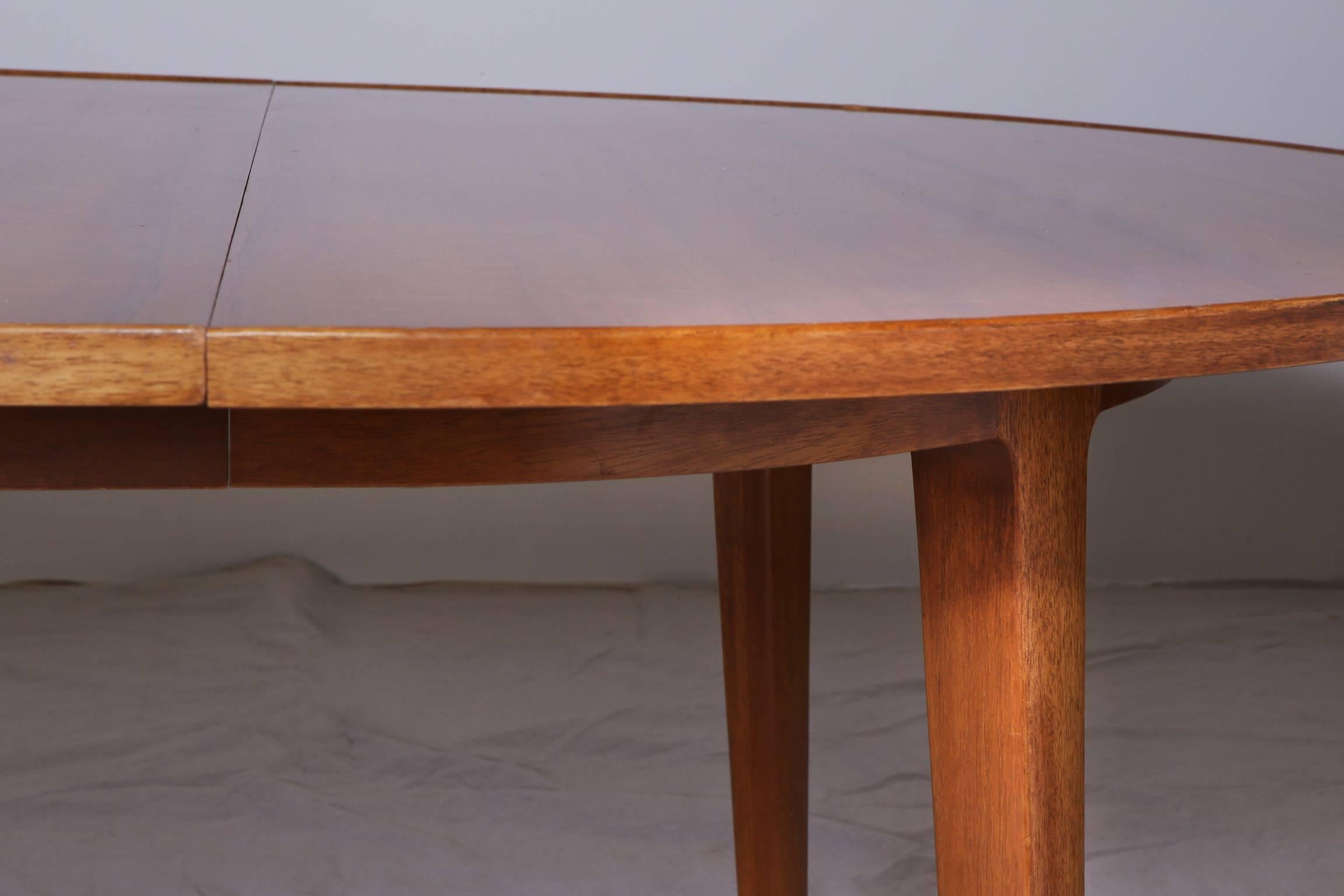 Bleached Mahogany Dining Table by Edward Wormley for Dunbar 2