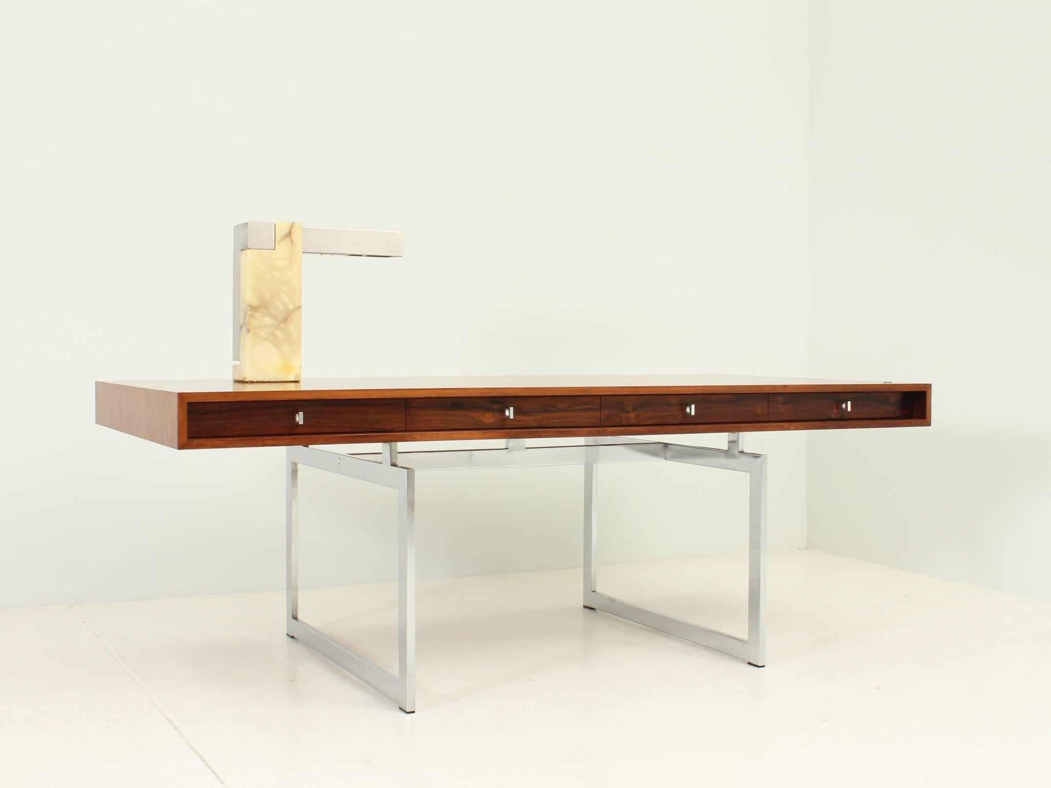 Bodil Kjaer Rosewood Desk by Pedersen and Søns 4