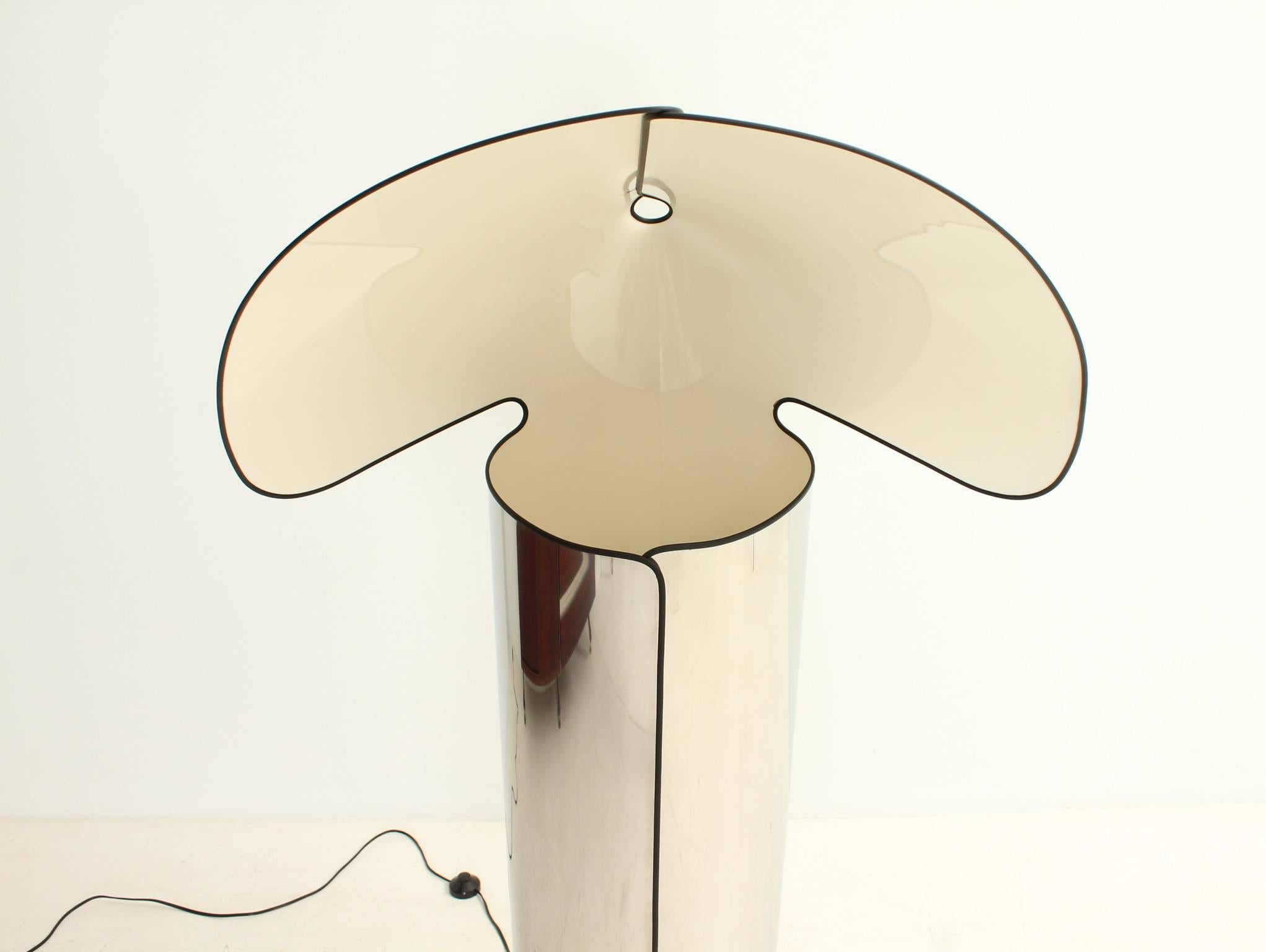 Italian Chiara Floor Lamp by Mario Bellini