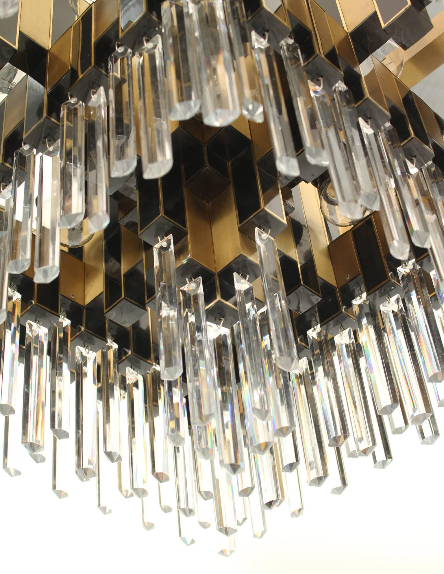Large Lumica Chandelier For Sale 2