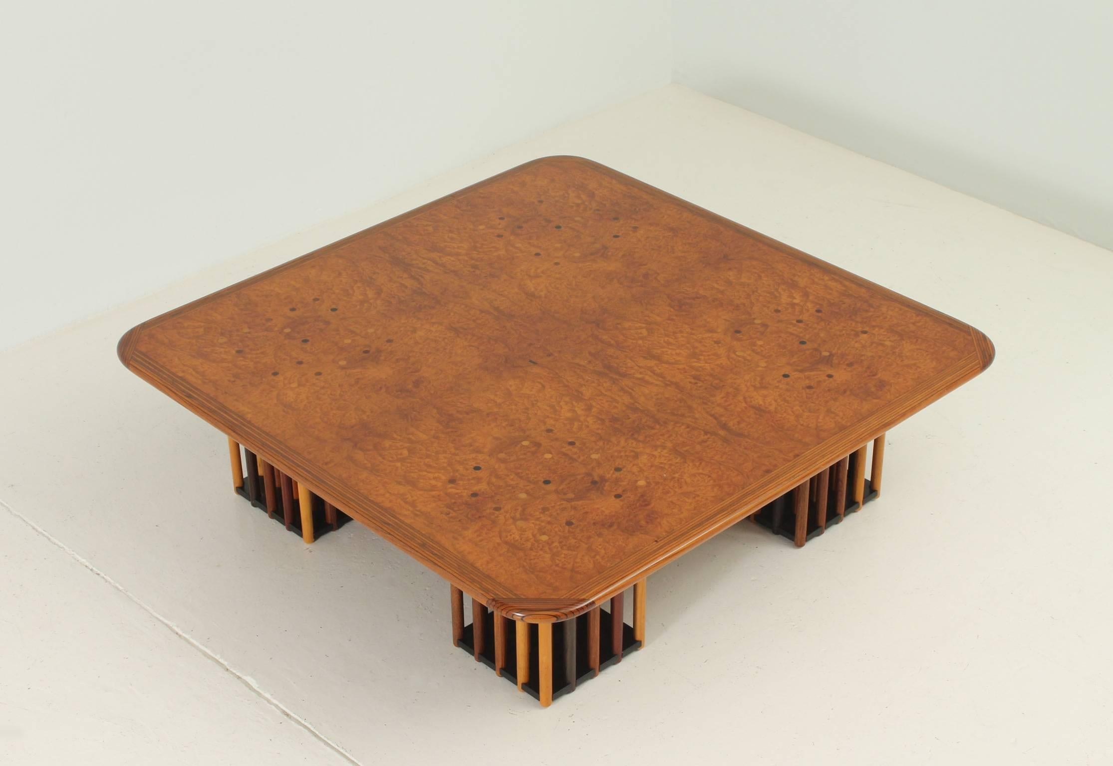 Mid-Century Modern Artona Low Table by Afra and Tobia Scarpa for Maxalto