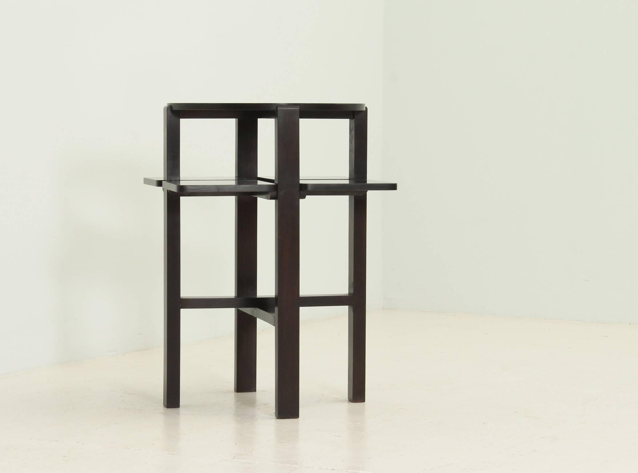 Domino Table by Charles Rennie Mackintosh In Excellent Condition For Sale In Barcelona, ES