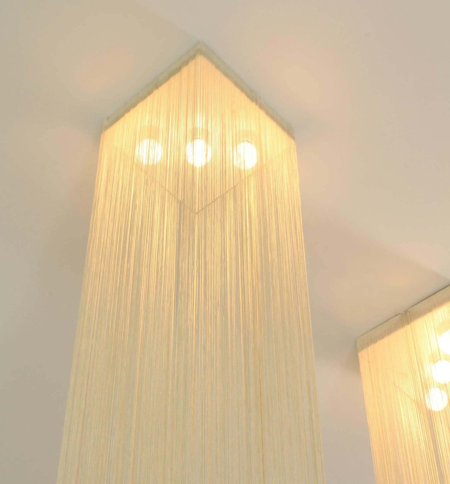Italian Pair of Garbo Ceiling Lamps by Mariyo Yagi For Sale