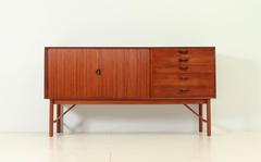 Peter Hvidt and Orla Mølgaard Tambour Credenza
