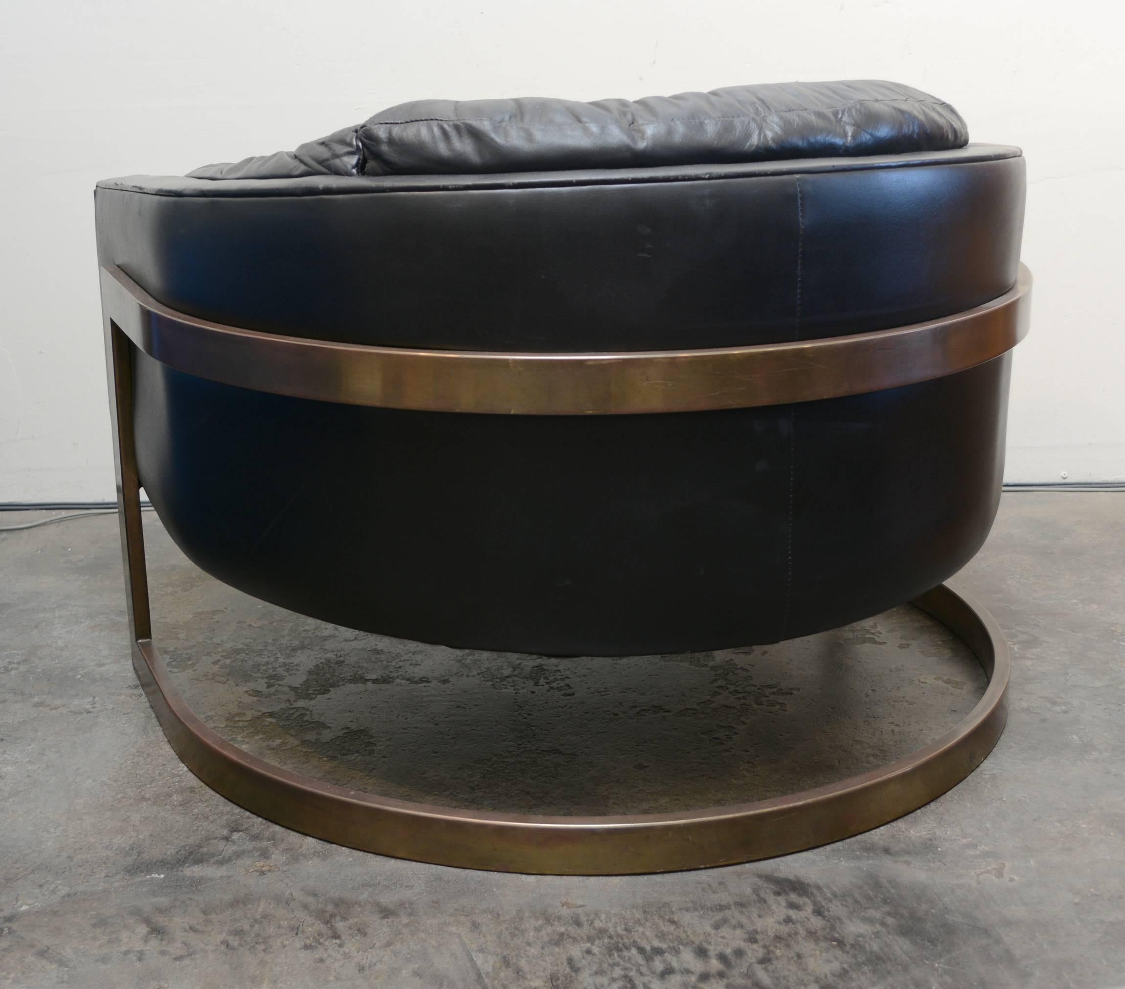 American Large Barrel Chair by Jules Heumann for Metropolitan