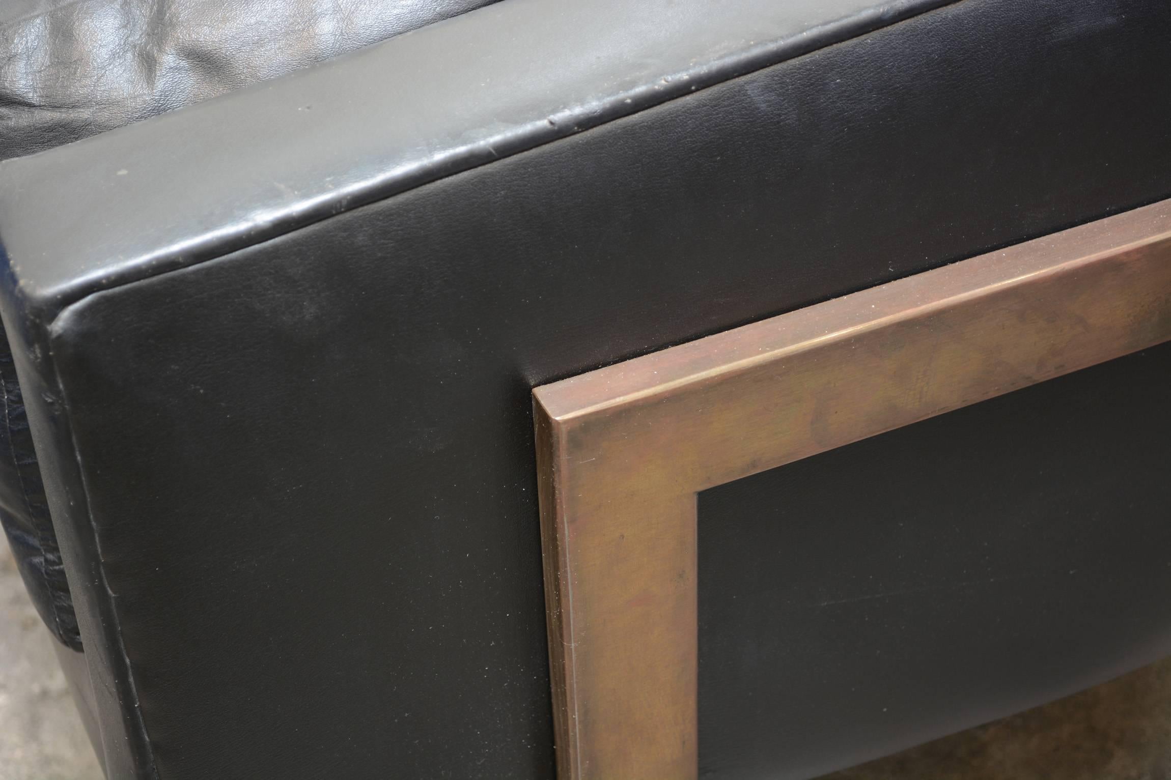 Mid-20th Century Large Barrel Chair by Jules Heumann for Metropolitan