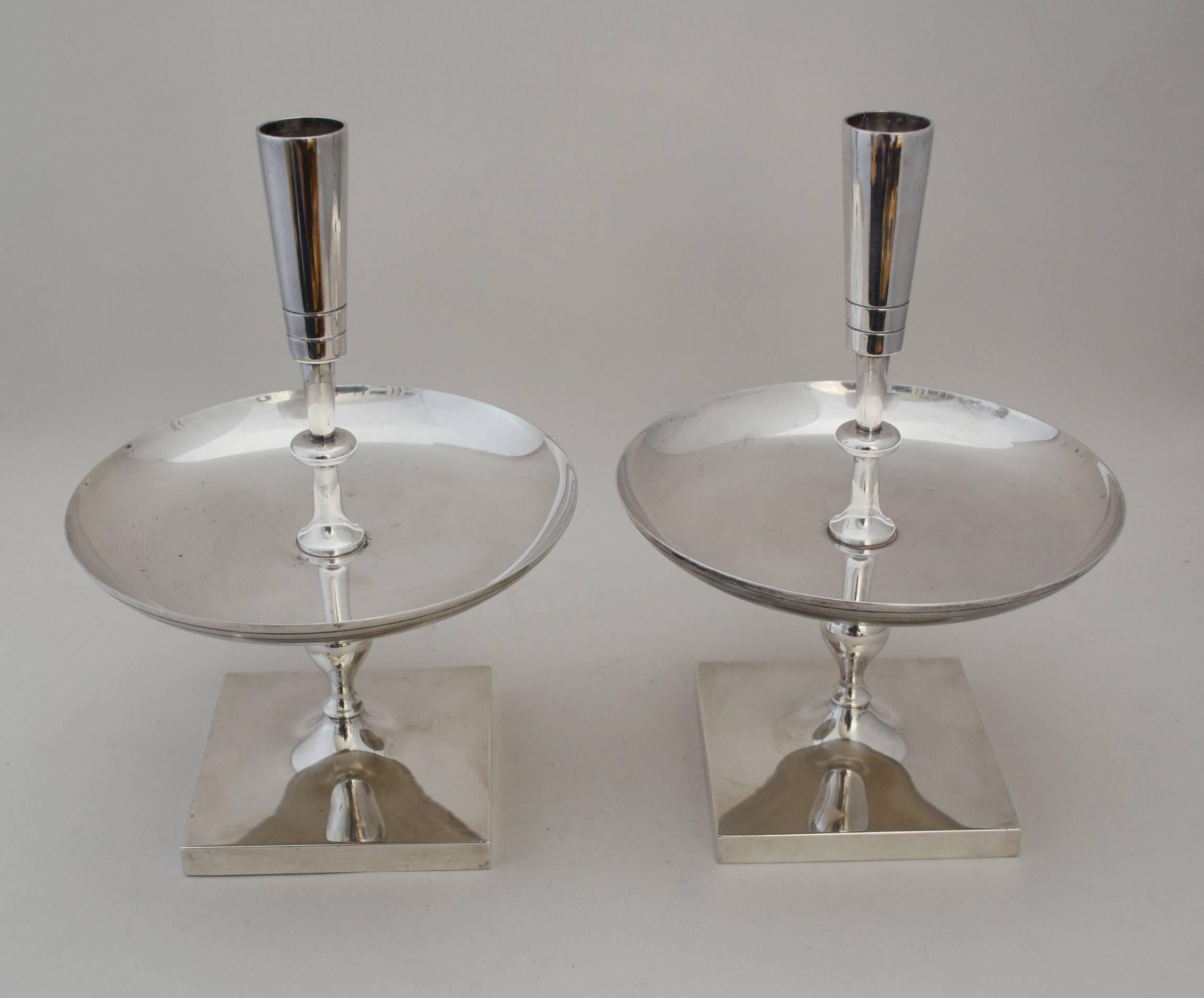 American Pair of Heirloom 700 Candlesticks by Tommi Parzinger