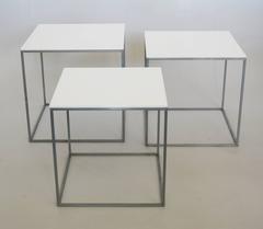 Poul Kjaerholm PK71 Nesting Tables for Kold Christensen