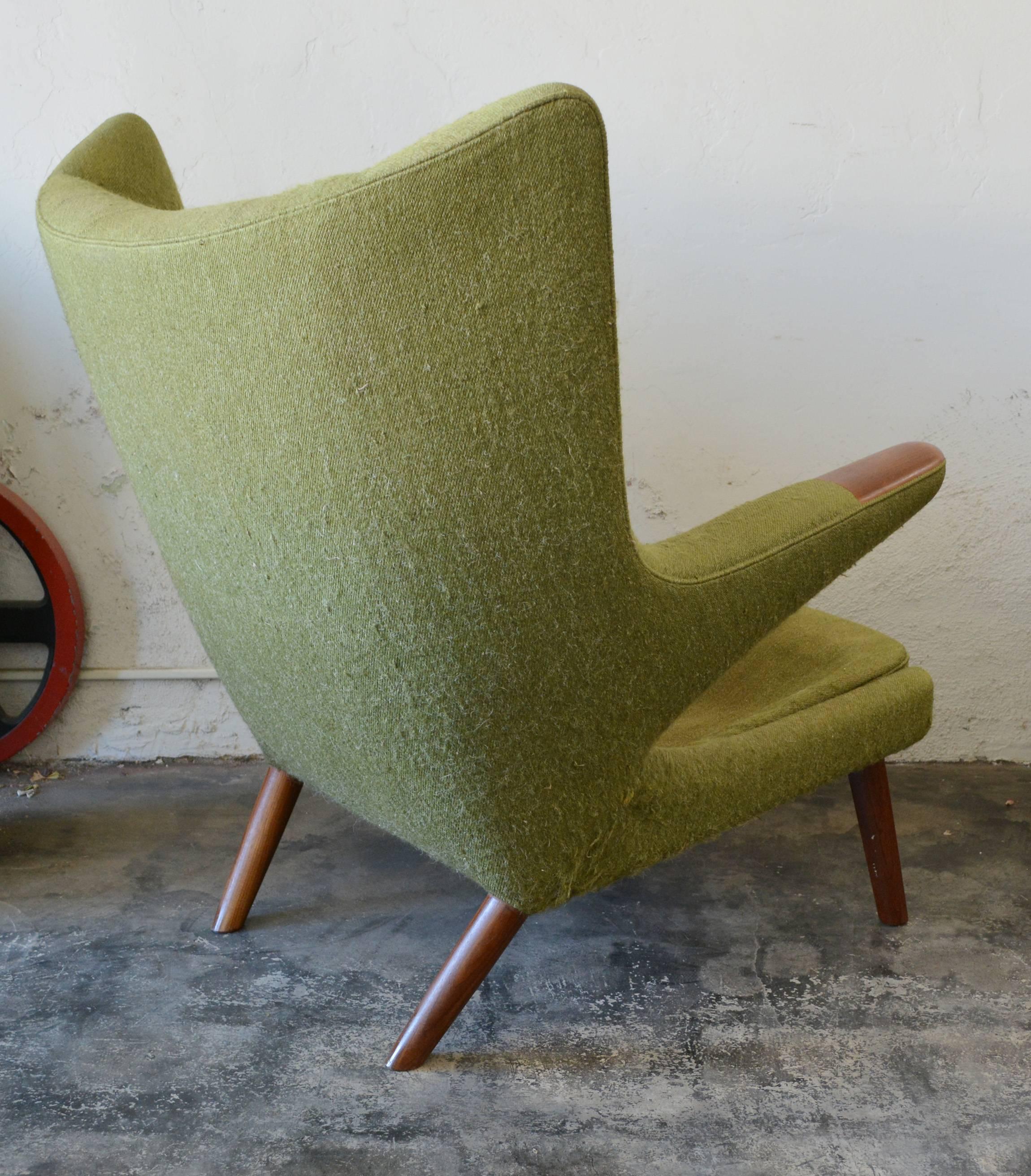 Mid-Century Modern Hans Wegner Papa Bear Chair for A.P. Stolen