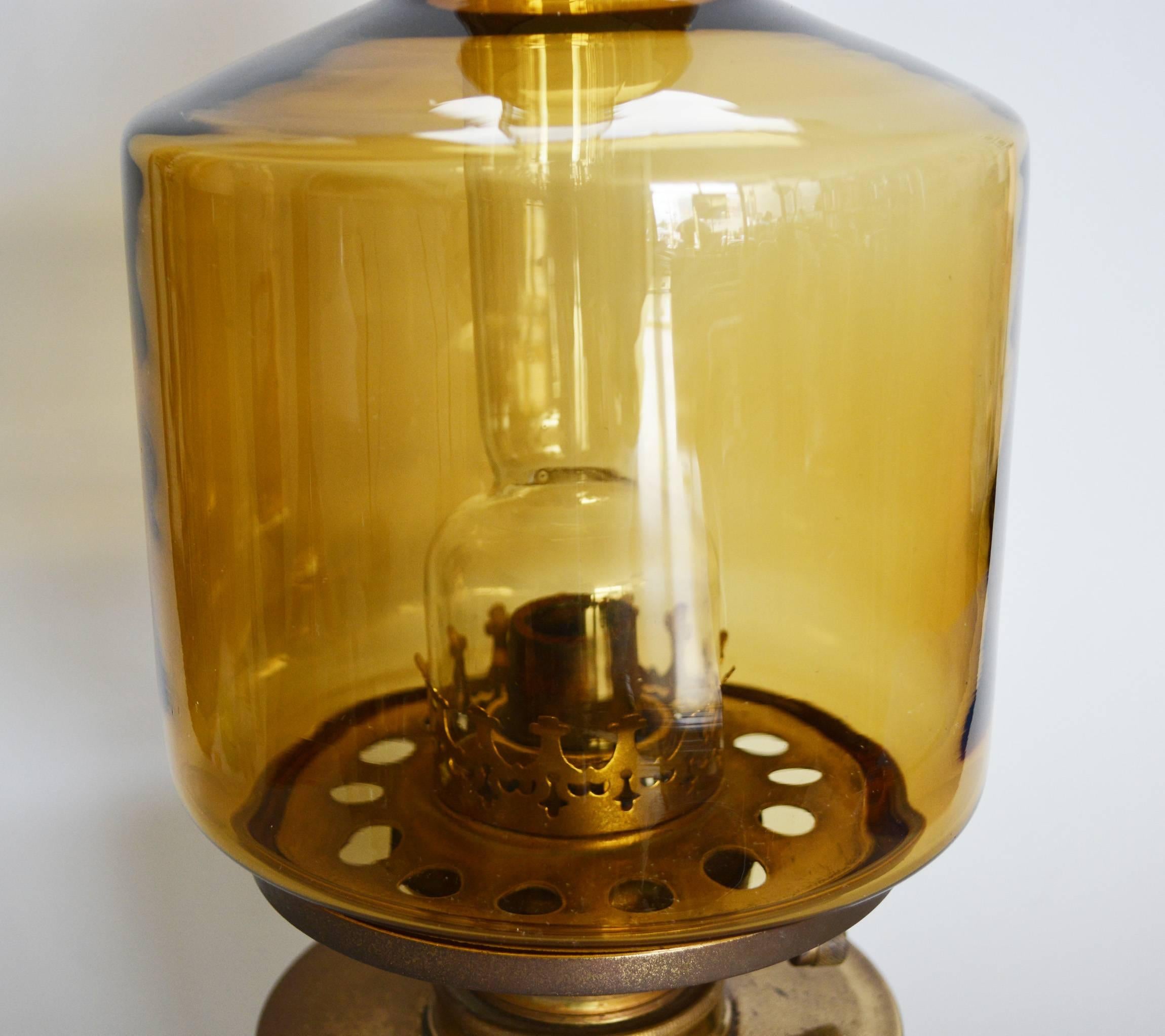 Hans-Agne Jakobsson Kerosene Oil Lamp In Good Condition In San Mateo, CA