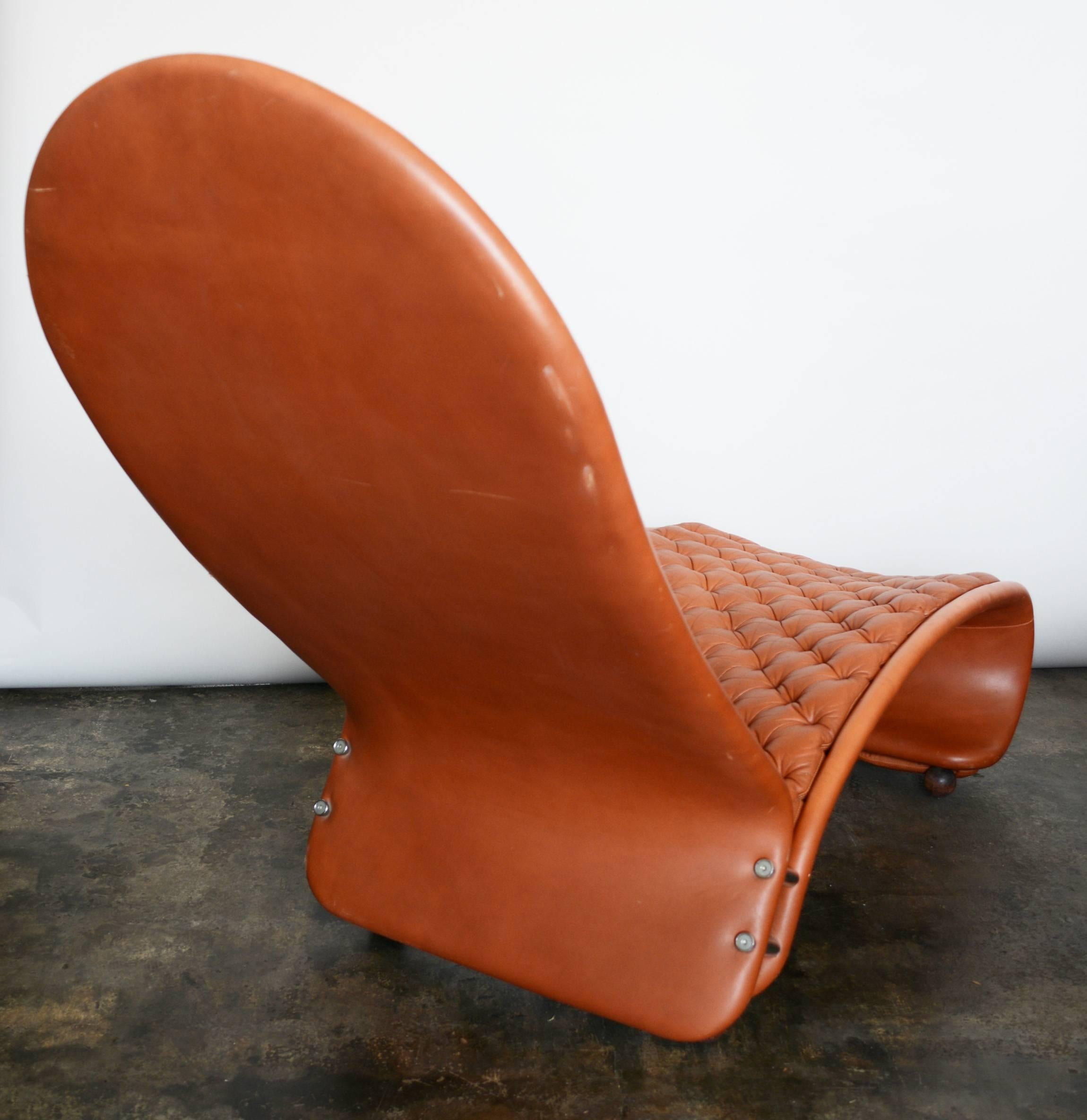 Mid-Century Modern Verner Panton 1-2-3 Lounge Chairs