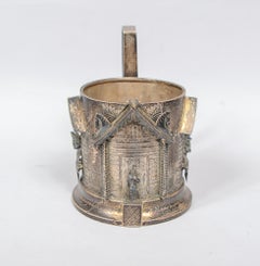 Russian Silver Tea Glass Holder St. Petersburg 1896