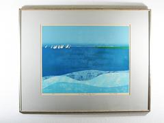 "Sunday Sail" Signed and Numbered Print by Hawaiian Artist Louis Pohl