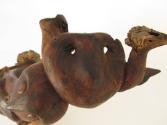 Signed, 1974, Folk Art Animalist Sculpture
