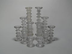 12 Piece Collection of Iittala Festivo Candlesticks by Timo Sarpaneva