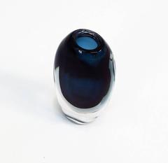 Vicke Lindstrand Sommerso Vase for Kosta, Sweden