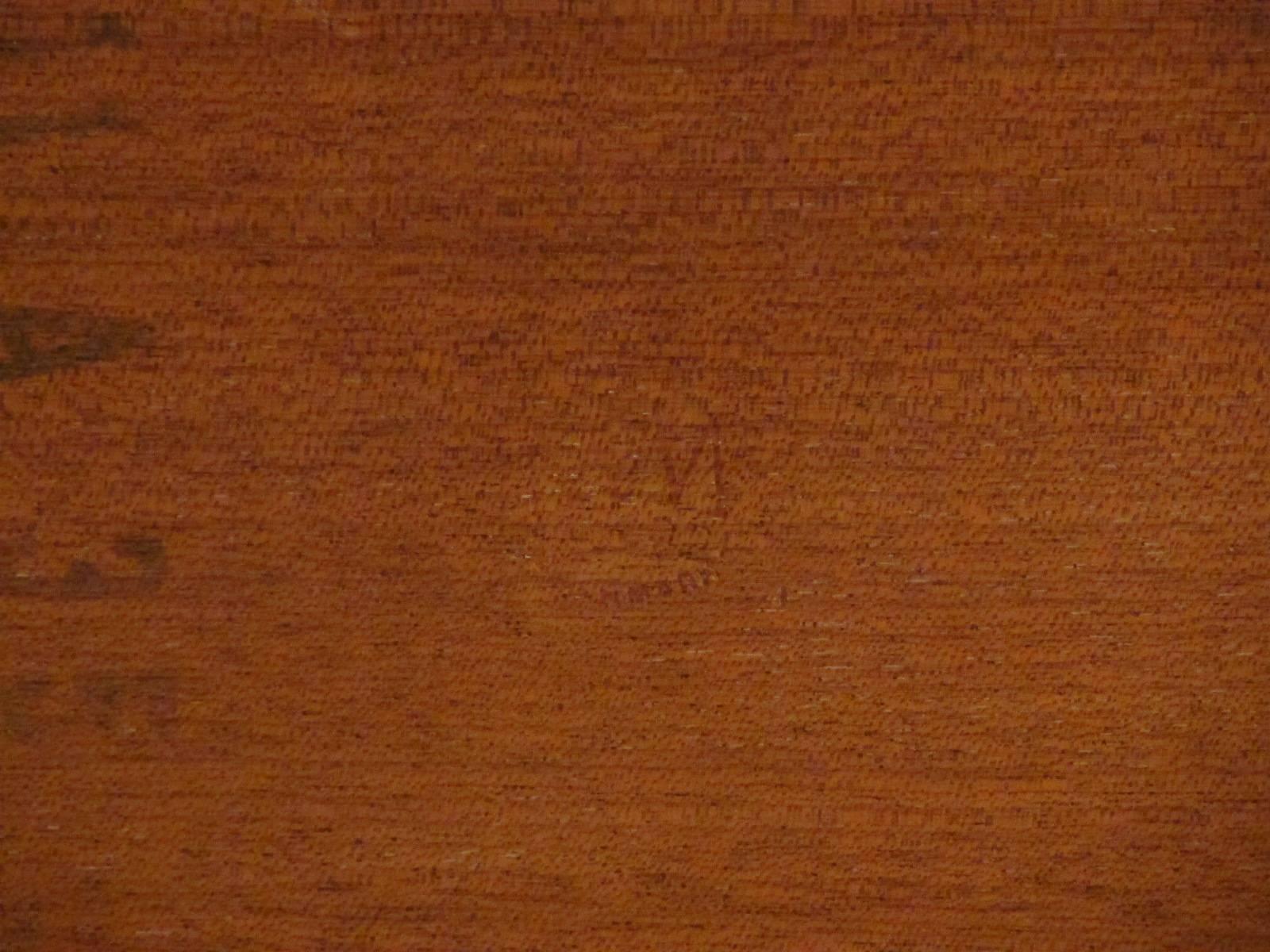 Danish Walnut Surfboard Coffee Table In Good Condition In Papaikou, HI